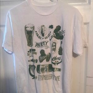 St Patrick's Day shirt Miller Time